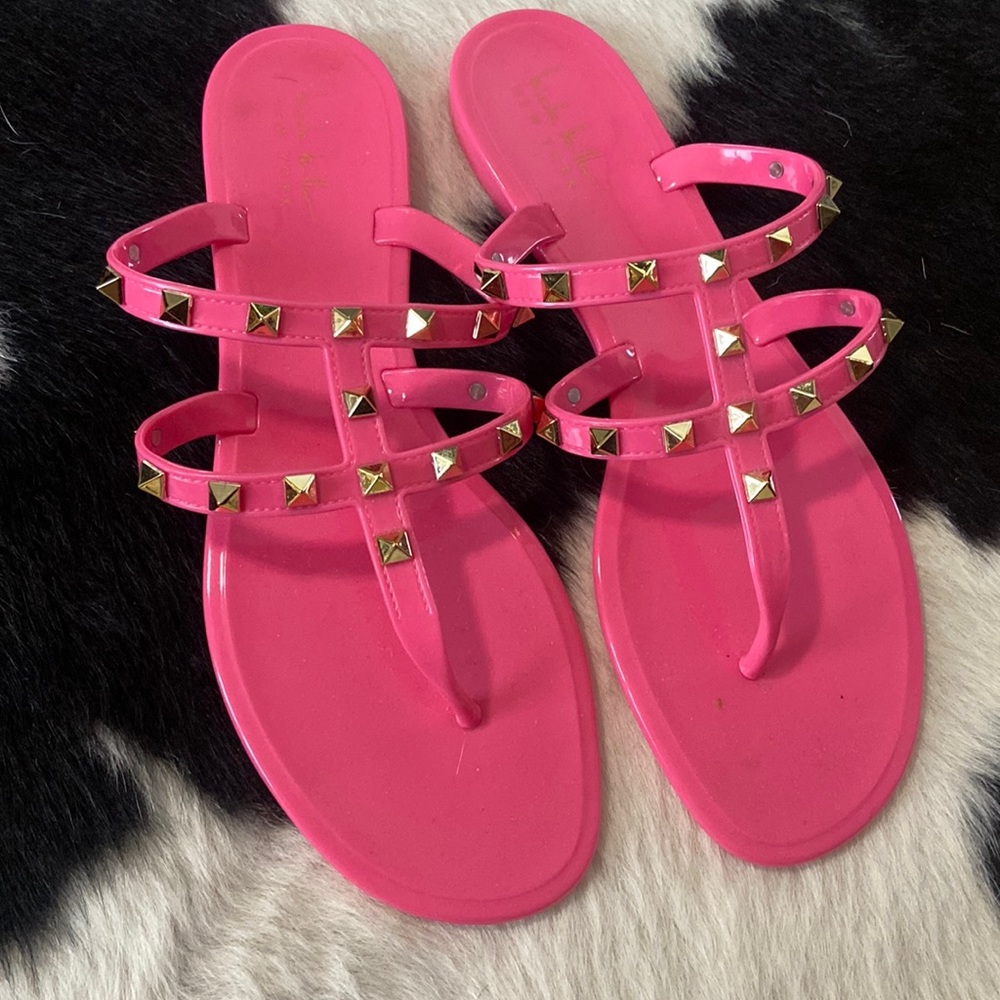 Pink sandals